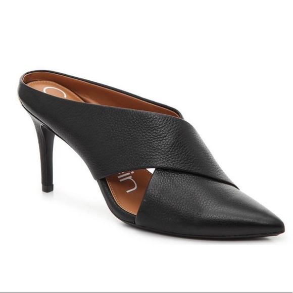 Calvin Klein Shoes - Calvin Klein Black Gihana Mules 10